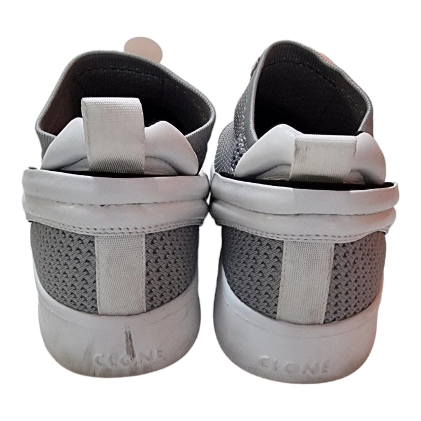 CLONE Moonstone Womens Shoes Grey/White Sneakers Size 38 EUR, 8 US -Ready To Go