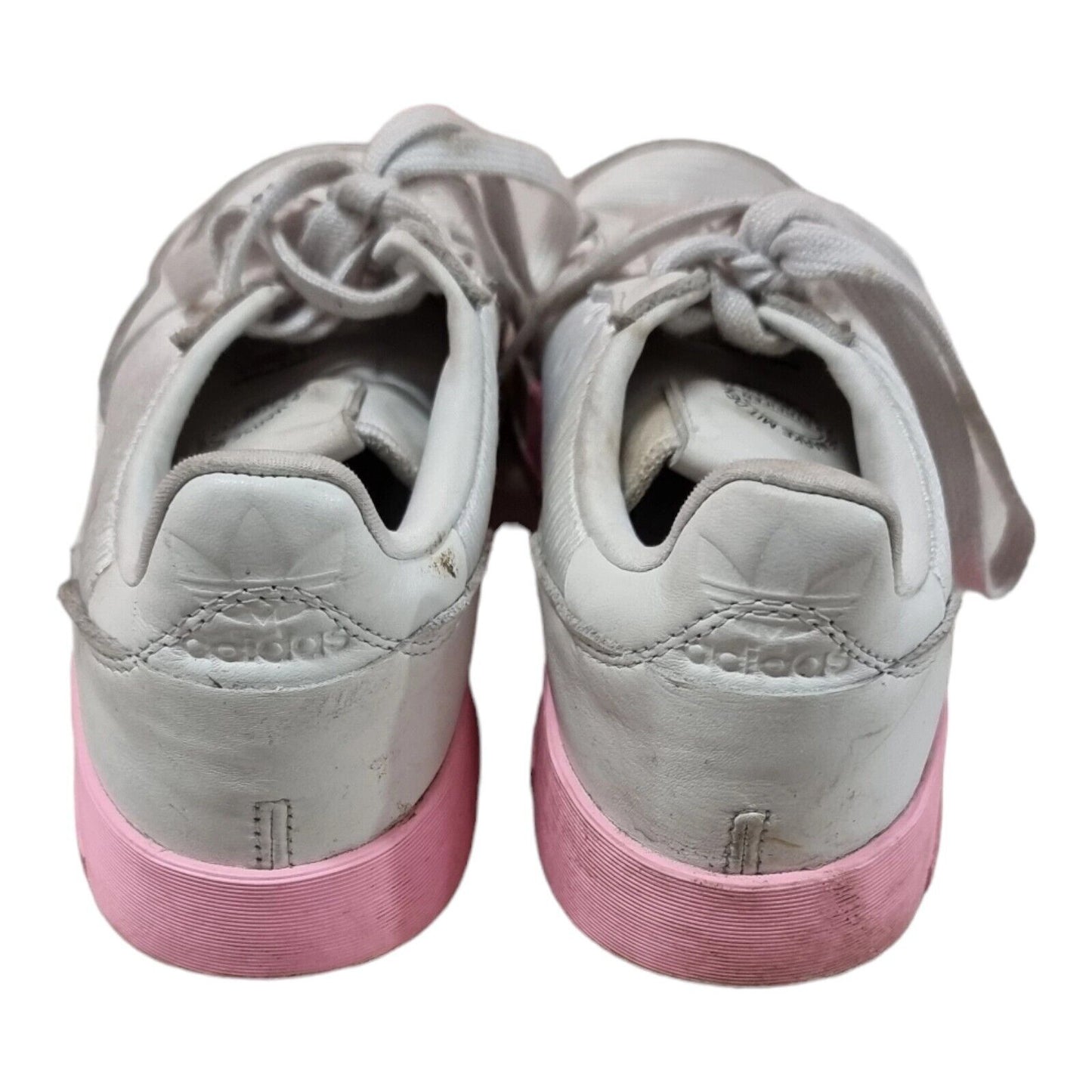ADIDAS Supercourt Womens Shoes White/Pink Trainers Size 8.5 US, 7 UK, 40 2/3 EUR