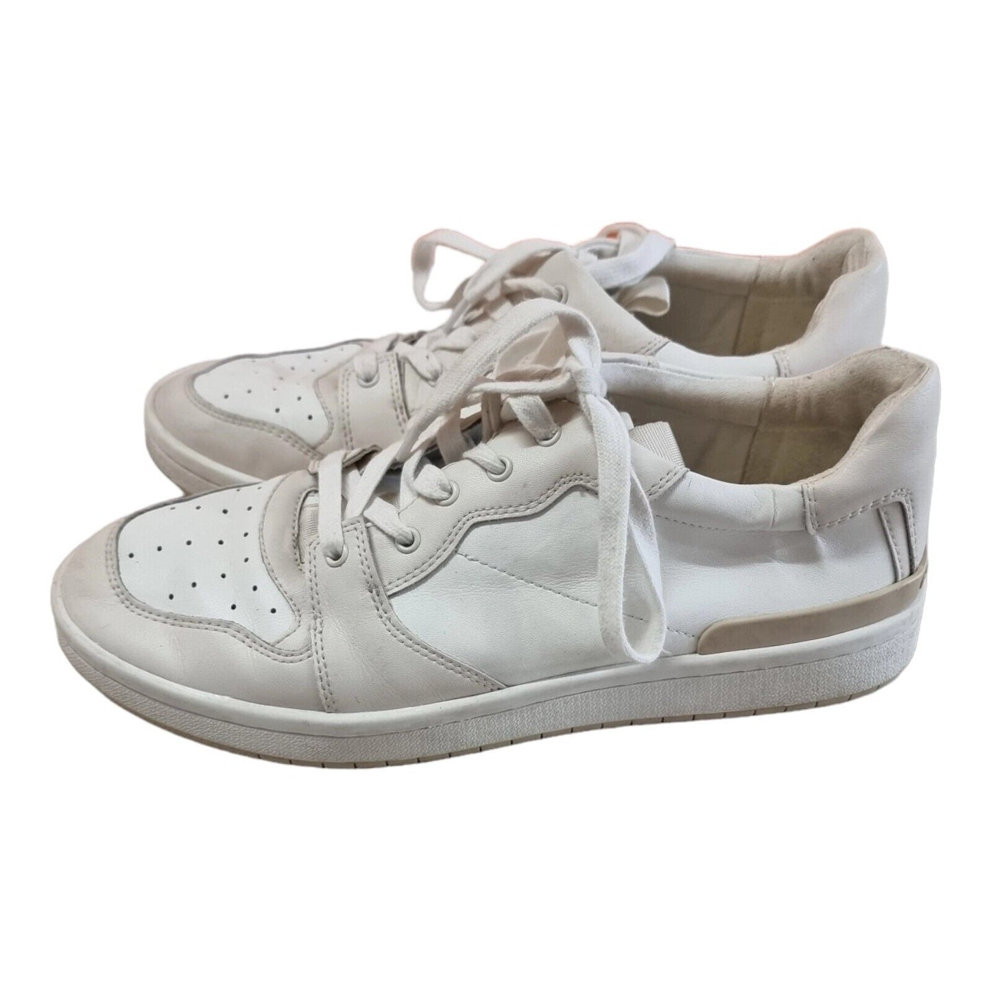Country Road Womens Sneakers Leather White/Beige Shoes Size 9.5 US, 7 UK, 41 EUR