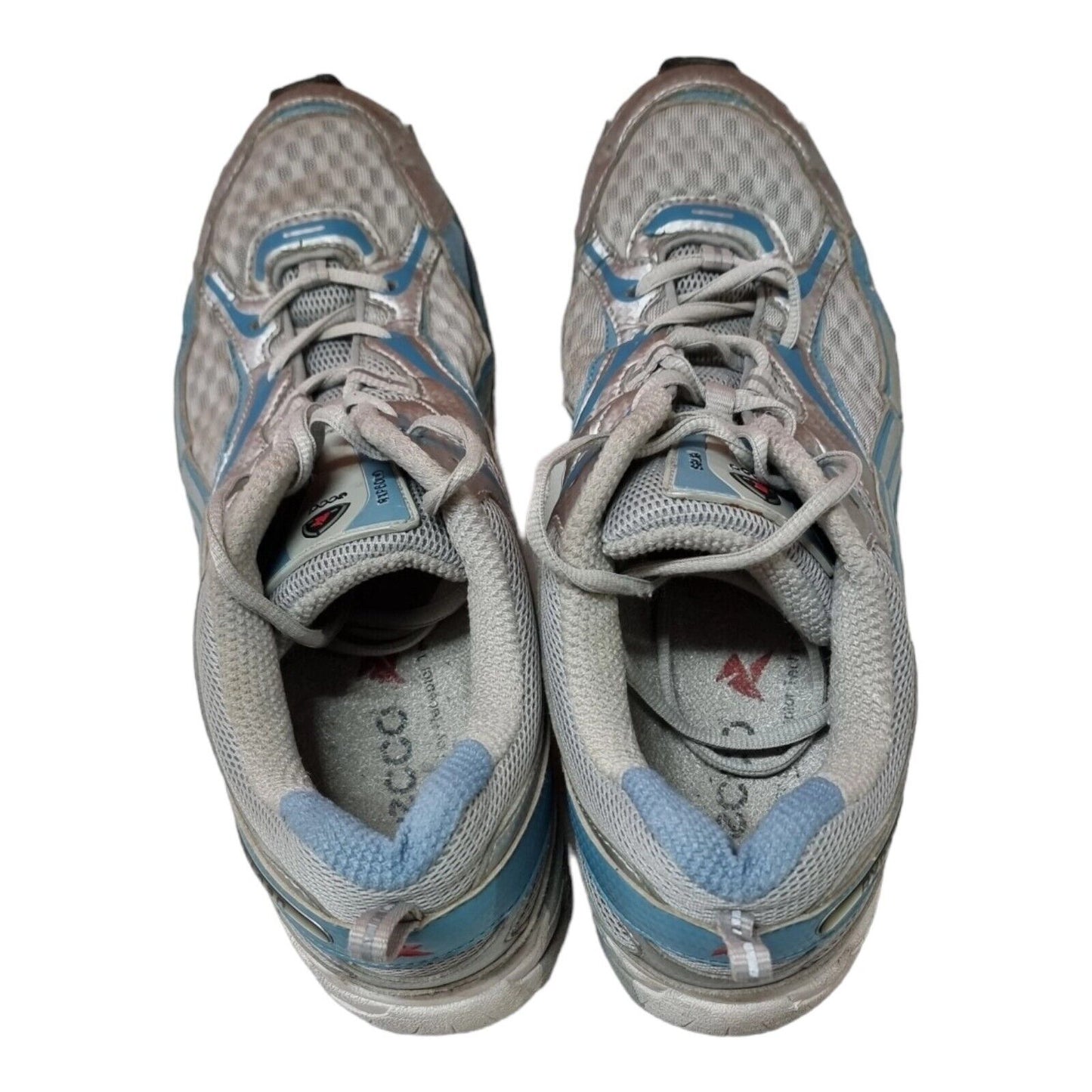 ECCO RXP 6030 Womens Shoes Silver/Blue Runners Size 11-11.5 US, 42 EUR 👟