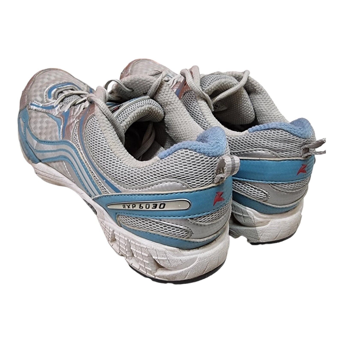 ECCO RXP 6030 Womens Shoes Silver/Blue Runners Size 11-11.5 US, 42 EUR 👟