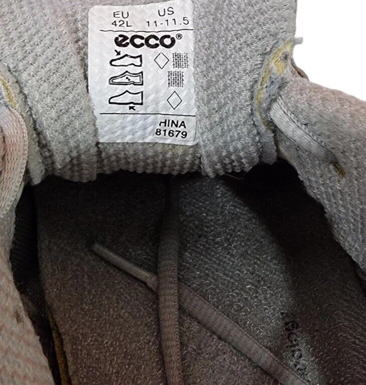 ECCO RXP 6030 Womens Shoes Silver/Blue Runners Size 11-11.5 US, 42 EUR 👟