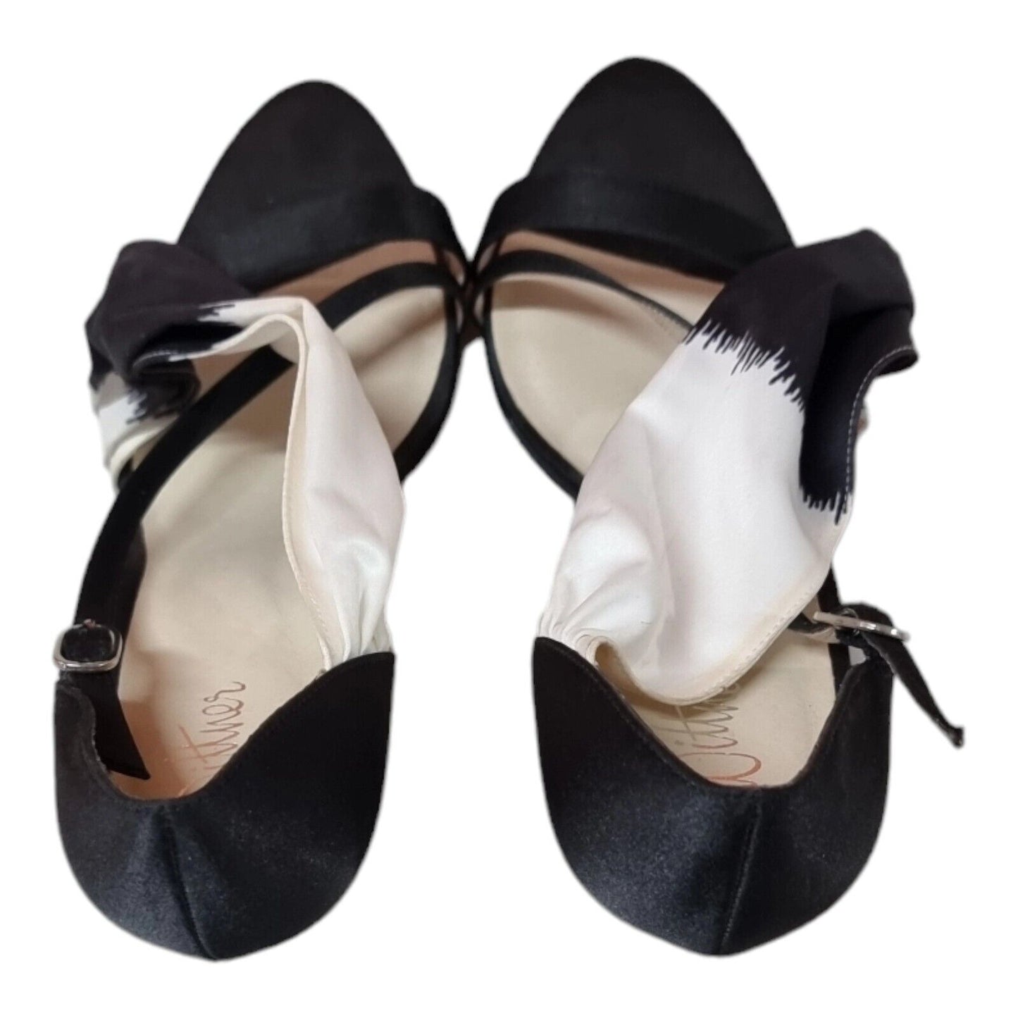 WITTNER Shanayde Womens Shoes Black/White Sandals Size 8.5 AU, 39 EUR