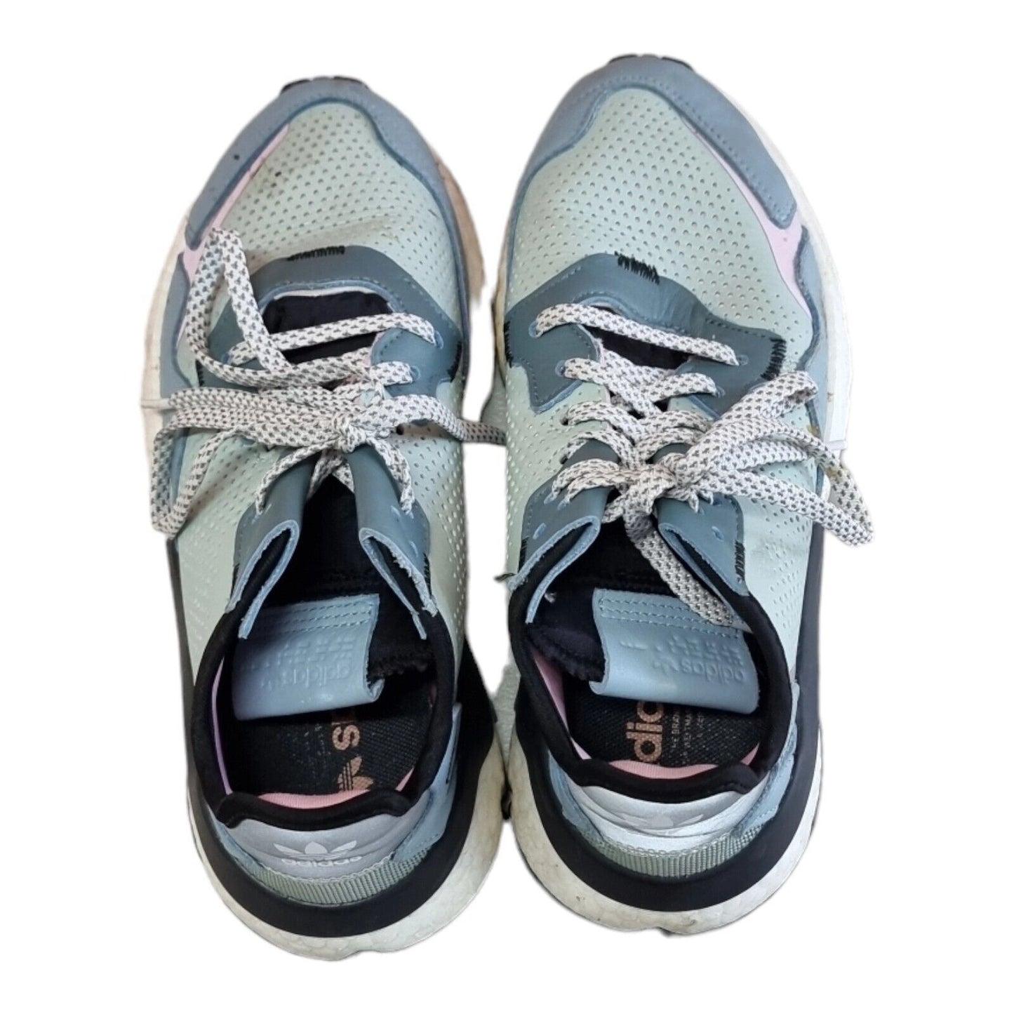 ADIDAS Originals Nite Jogger Womens Shoes Blue/Green Size 8 US, 6.5 UK, 40 EUR