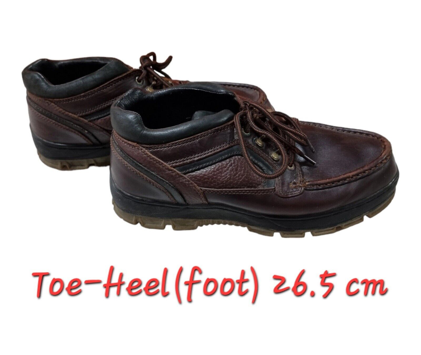 STREETCARS Womens Leather Boots Brown Shoes Size 9.5 US - Ready To Go ✔️
