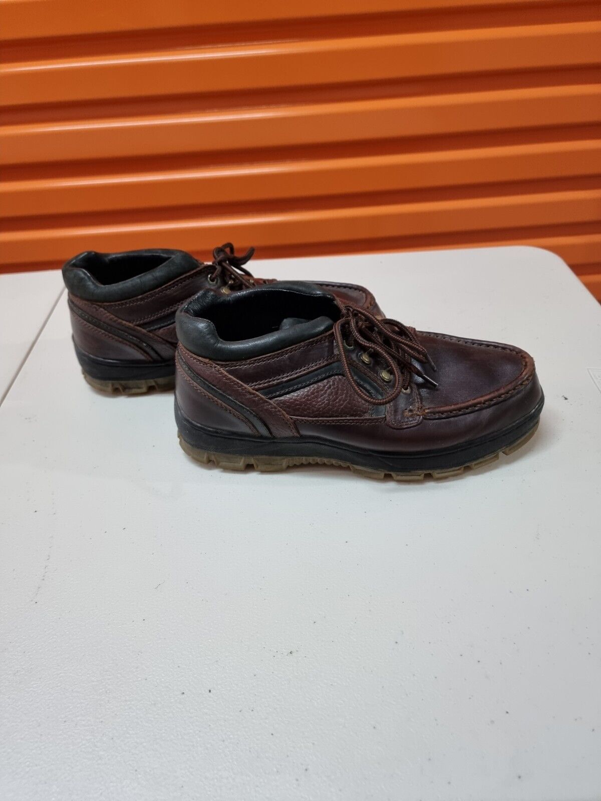 STREETCARS Womens Leather Boots Brown Shoes Size 9.5 US - Ready To Go ✔️
