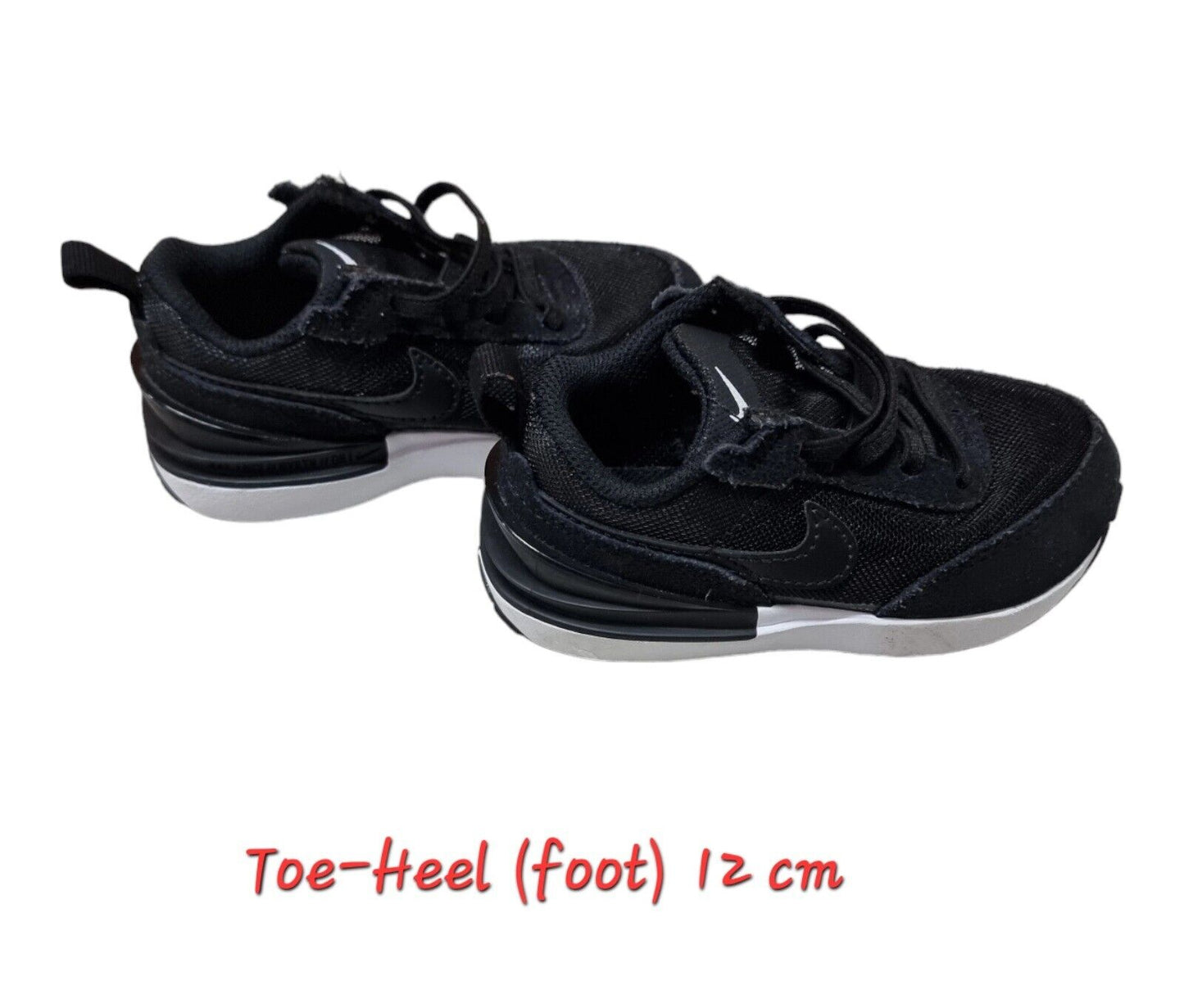 Nike Waffle One Toddler Infant Baby Boys Shoes Black Size 6C US, 5.5 UK, 22 EUR