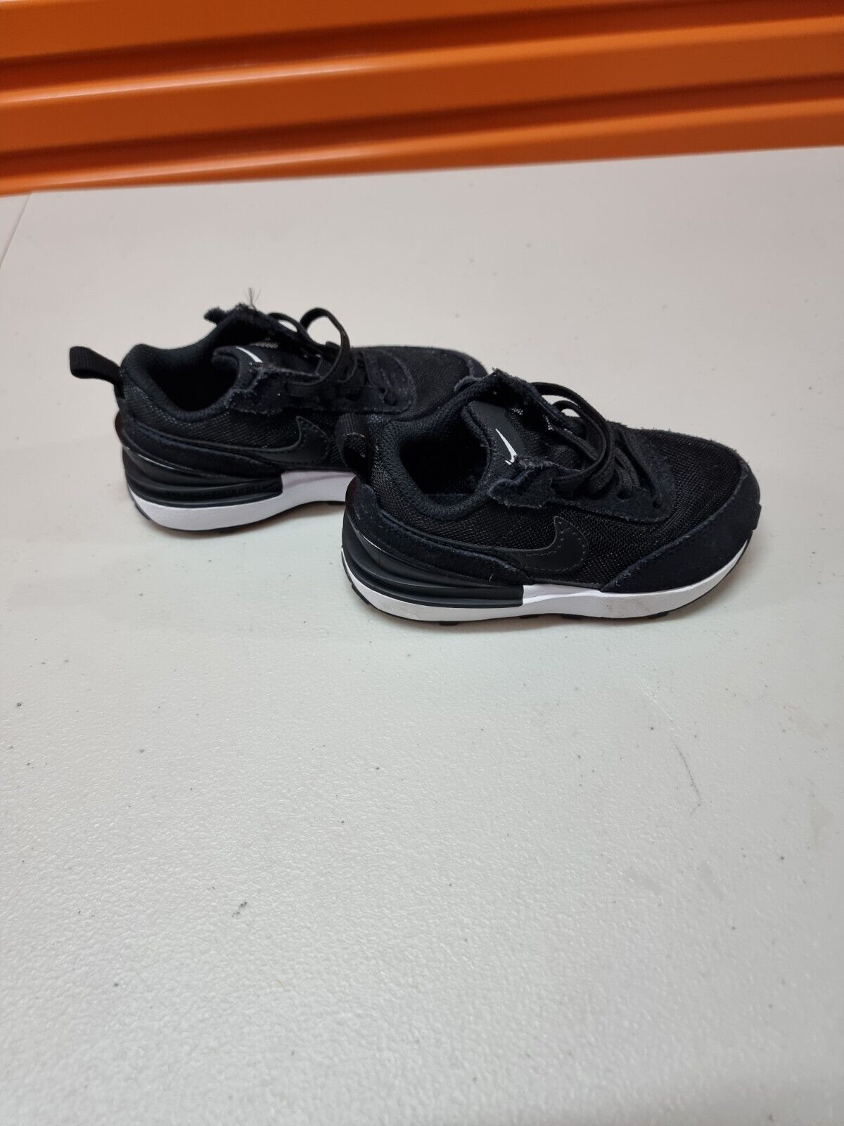 Nike Waffle One Toddler Infant Baby Boys Shoes Black Size 6C US, 5.5 UK, 22 EUR