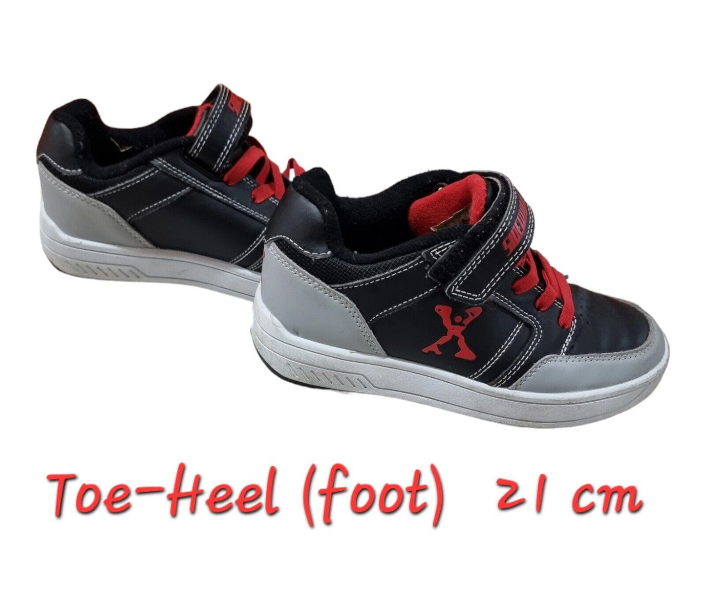 Sidewalk Sports Kids Boys Skate Wheely Roller Shoes Black Size 3Y US, 2 UK,34 EU