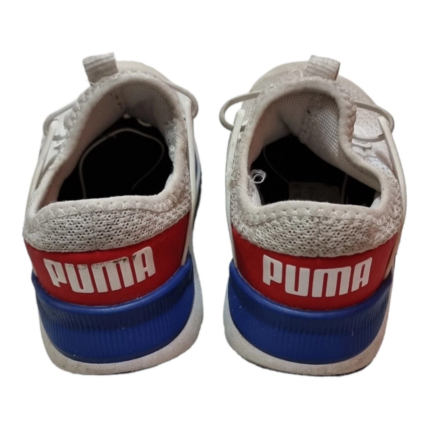 PUMA Toddler Infant Baby Boys Shoes White Runners Size 10C US, 9 UK, 27 EUR 👶