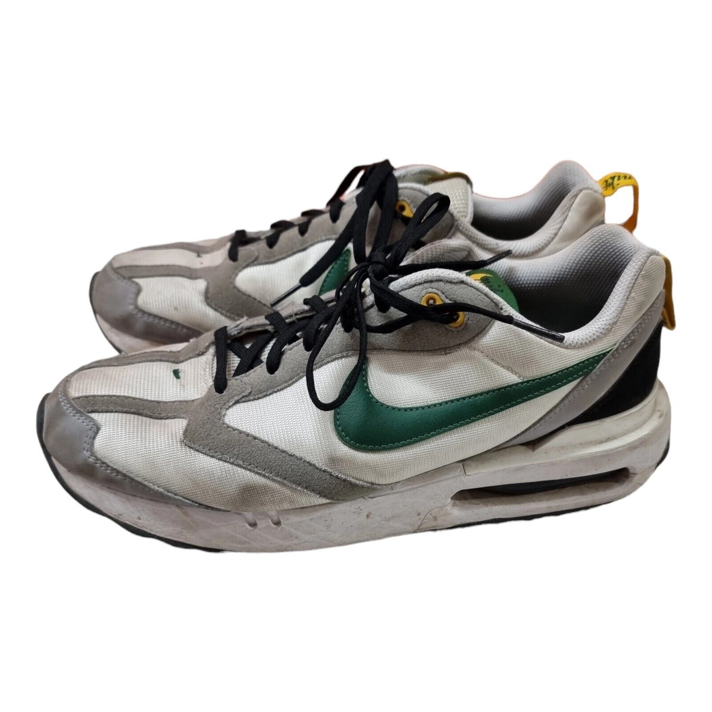 Nike Air Max Dawn Shoes Mens White/Grey/Green Sneakers Size 10 US, 9 UK, 44 EUR