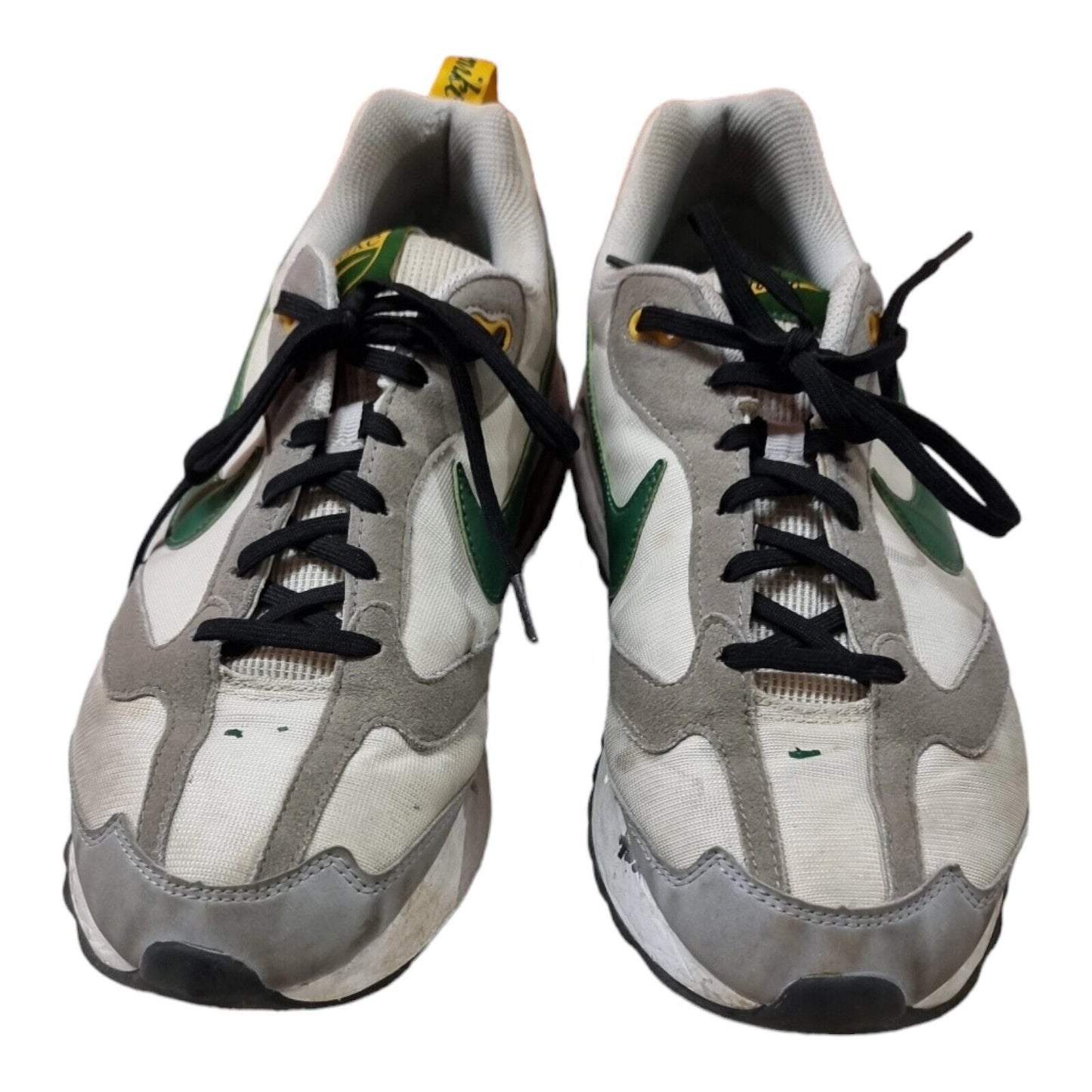 Nike Air Max Dawn Shoes Mens White/Grey/Green Sneakers Size 10 US, 9 UK, 44 EUR