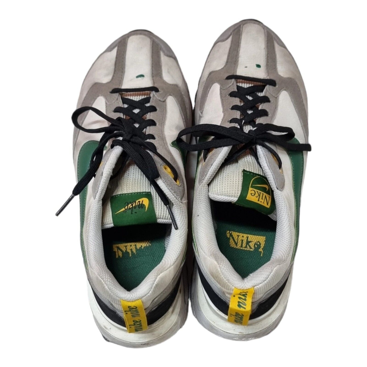 Nike Air Max Dawn Shoes Mens White/Grey/Green Sneakers Size 10 US, 9 UK, 44 EUR