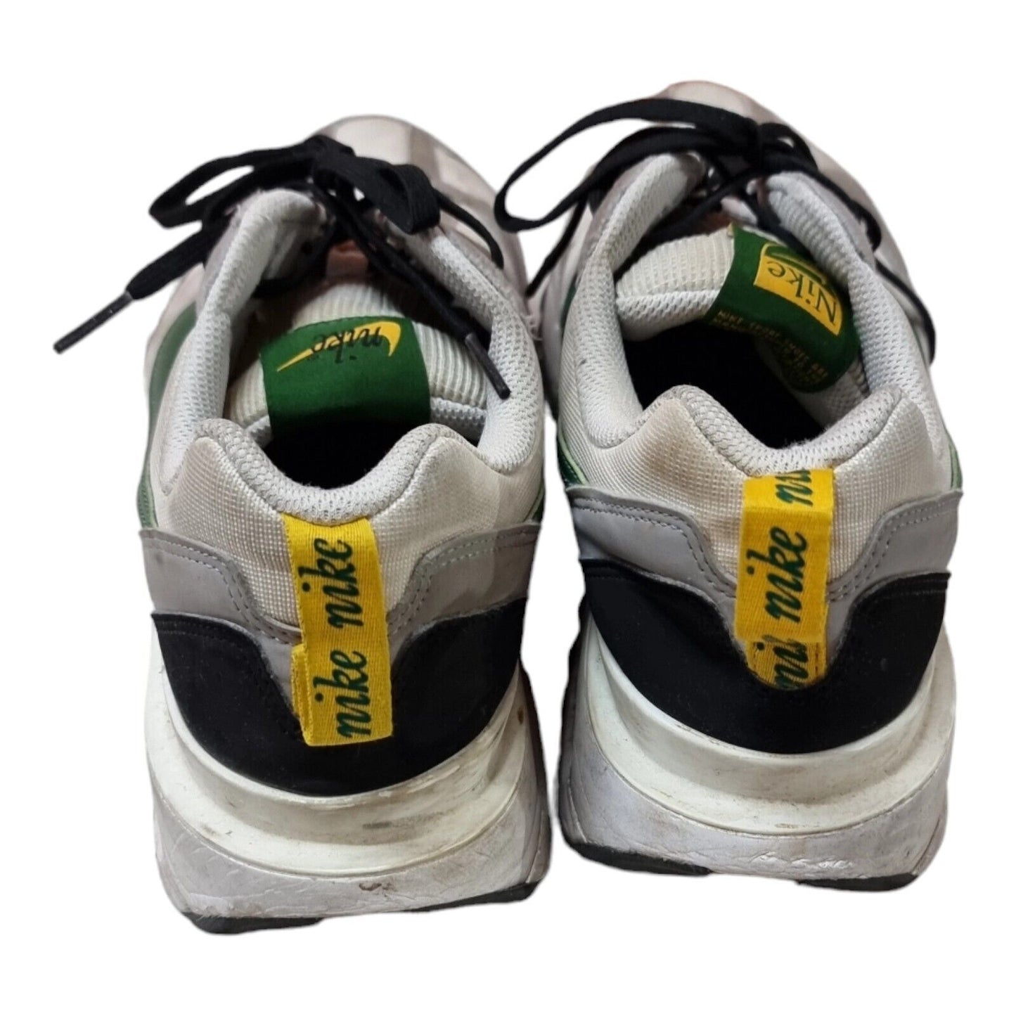 Nike Air Max Dawn Shoes Mens White/Grey/Green Sneakers Size 10 US, 9 UK, 44 EUR