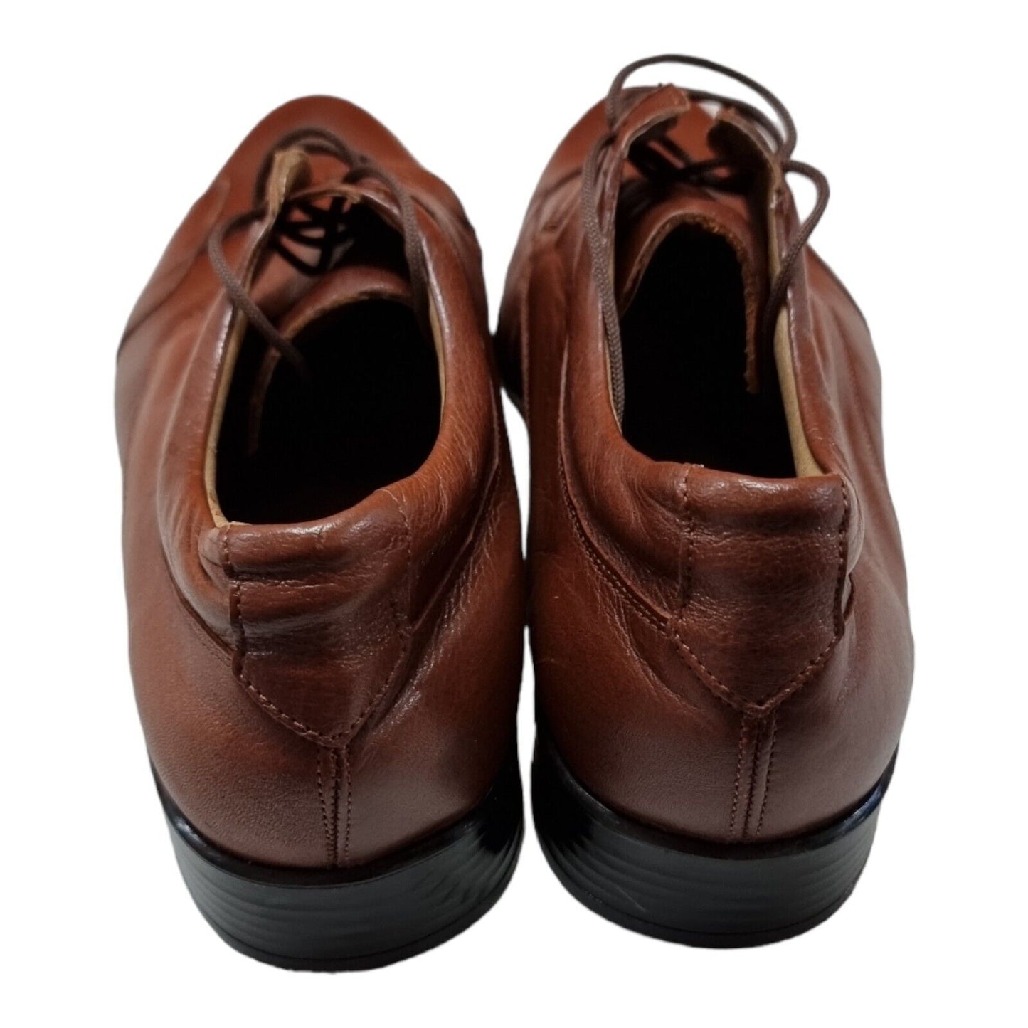 M.Y.M Comfort Air Shoes Mens Formal Leather Upper Brown Size 44 EUR -Brand NEW👞