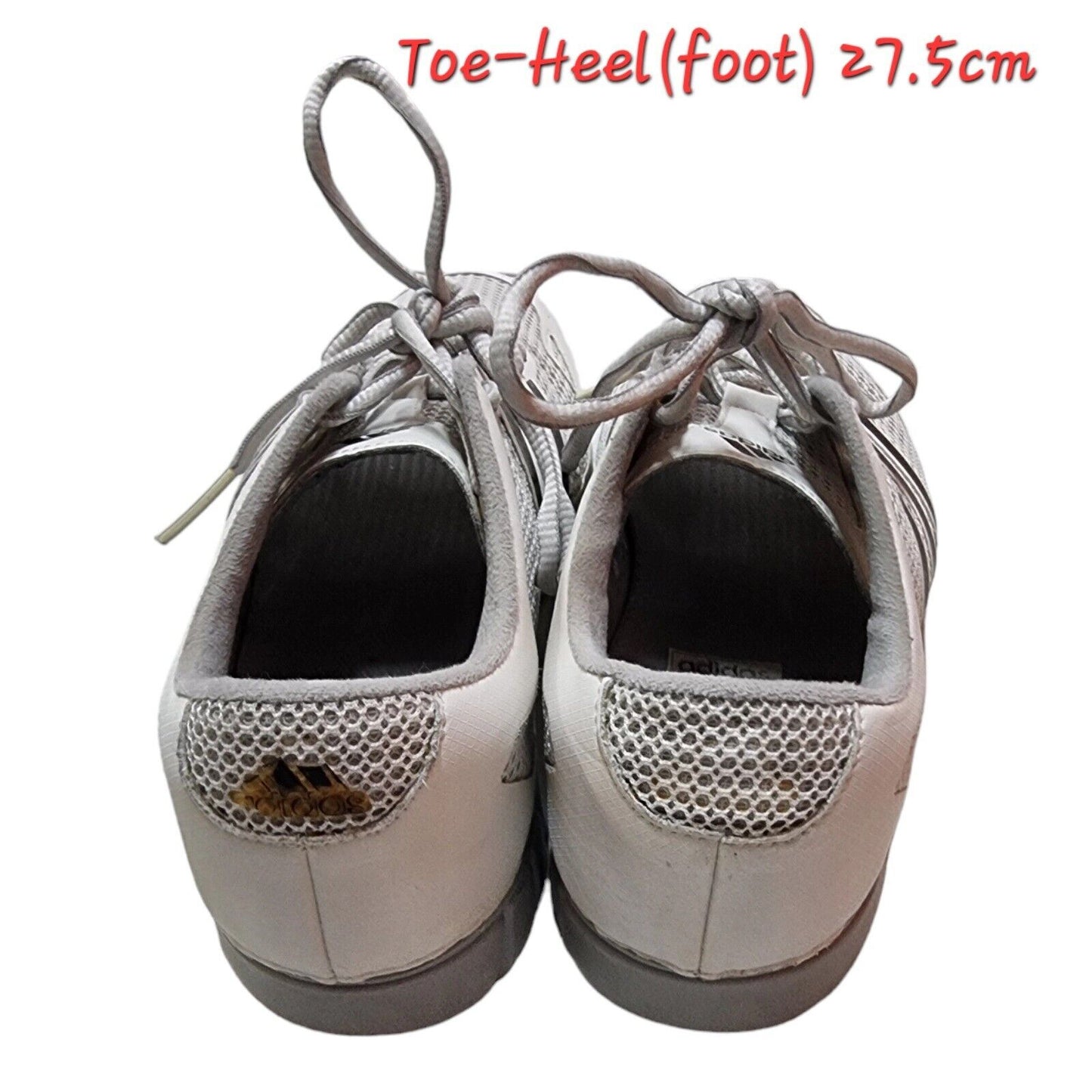 ADIDAS Training Mens Runners White Shoes Size 9.5 US, 9 UK, 43.1/3 EU 👟