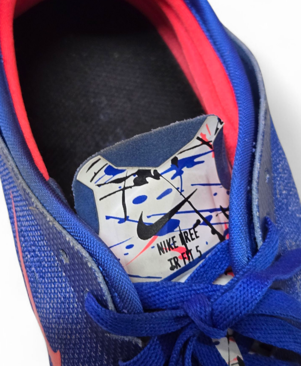 Nike Free 5.0 TR Fit 5 Womens Shoes Blue/Red Size 8 US, 5.5 UK, 39 EUR
