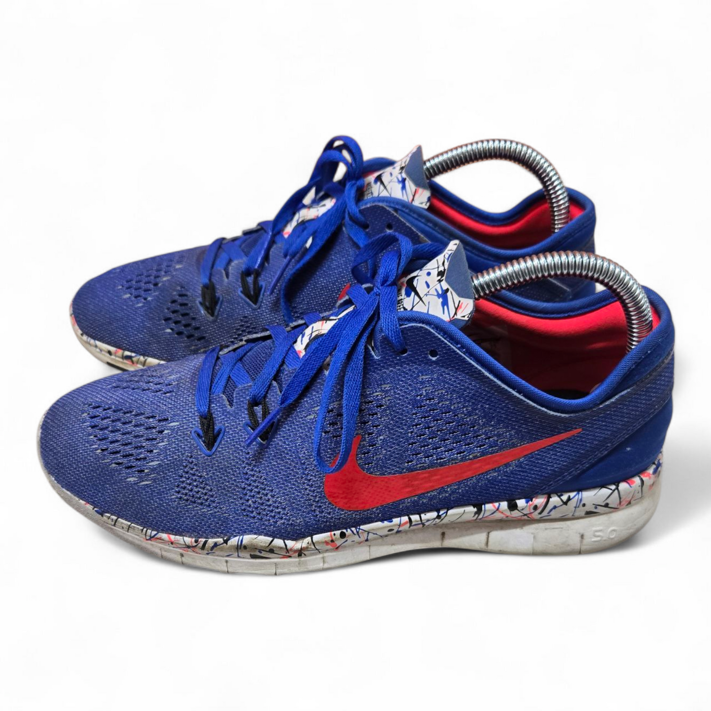 Nike Free 5.0 TR Fit 5 Womens Shoes Blue/Red Size 8 US, 5.5 UK, 39 EUR