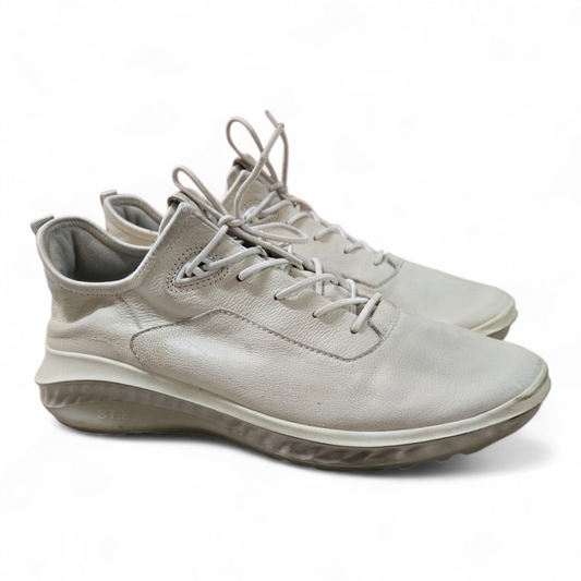 Ecco ST.360 Mens Shoes Shadow White Leather Size 11-11.5 US, 45 EUR, 10.5-11 UK