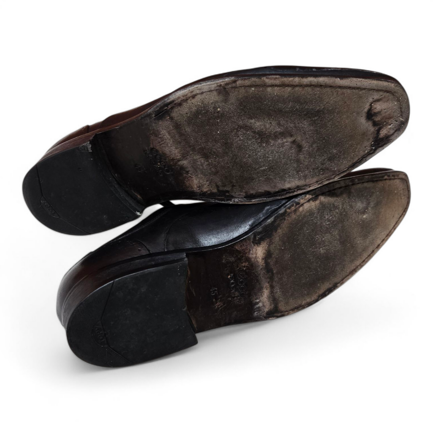 Ecco Mens Dress Shoes Black Leather Upper Size 11 US, 10 UK, 45 EUR