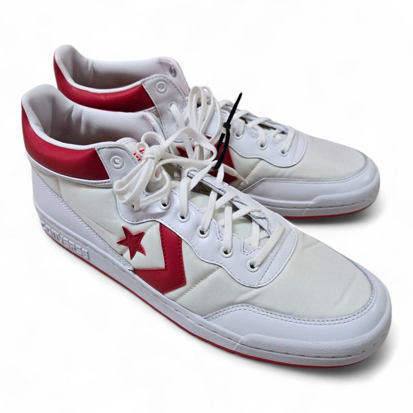 Converse All Star Fastbreak 83 Mid Mens Shoes White/Casino Red Size 12 US, 11 UK, 46.5 EU