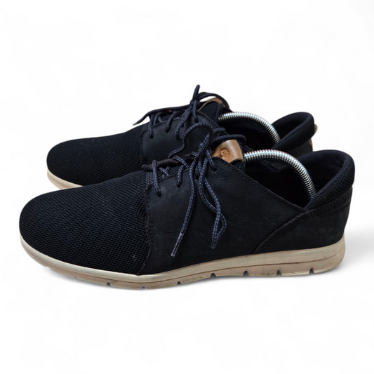 Timberland Graydon Leather Oxford Mens Shoes Navy Size 10W US, 9.5 UK, 44 EUR