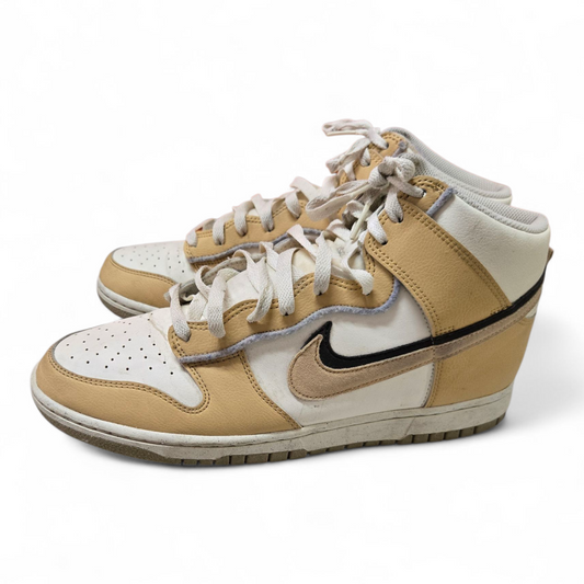 Nike Dunk High Retro SE 85 Mens Basketball Shoes Sesame/Sail Leather Size 11 US, 10 UK, 45 EU