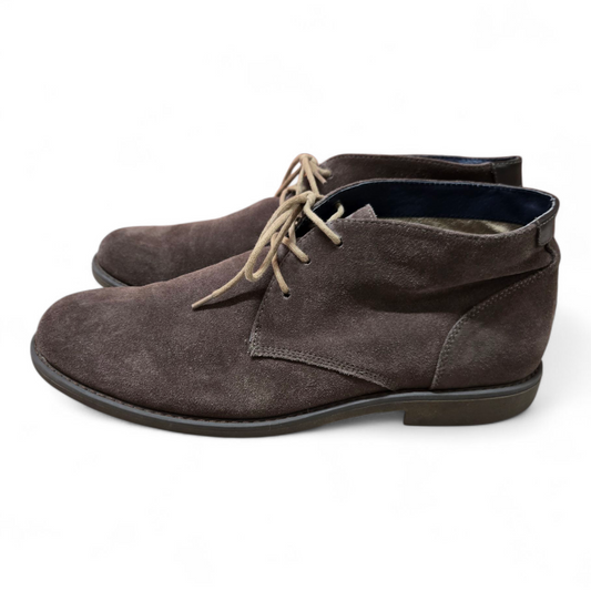 Hush Puppies Terminal Leather Boots Nutmeg Shoes Size 11 US, 10 AU/UK, 45 EUR