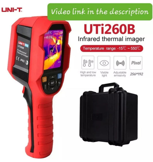 Infrared Thermal Image Camera UTI Handheld USB-15+550C Thermometer with Case - NEW