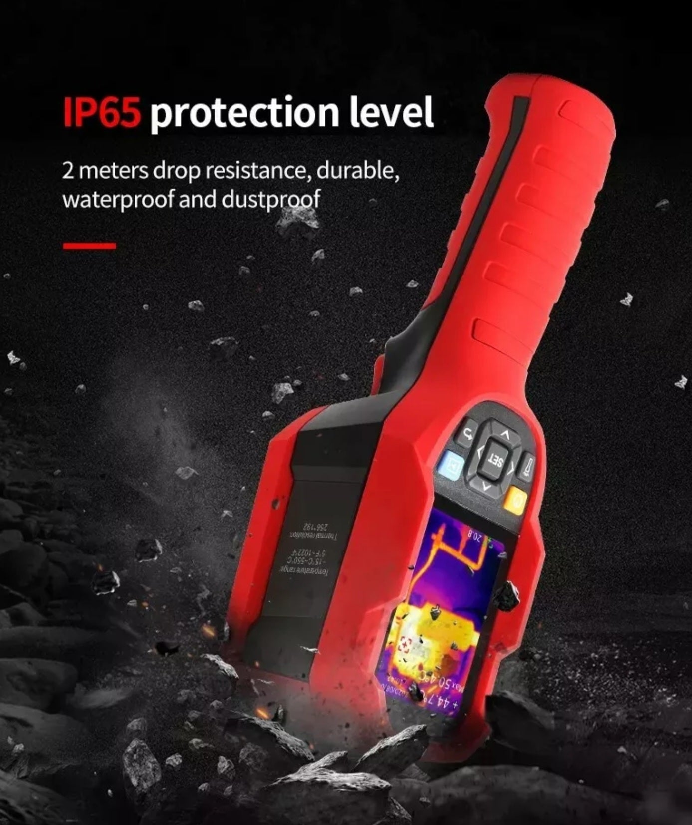 Infrared Thermal Image Camera UTI Handheld USB-15+550C Thermometer with Case - NEW