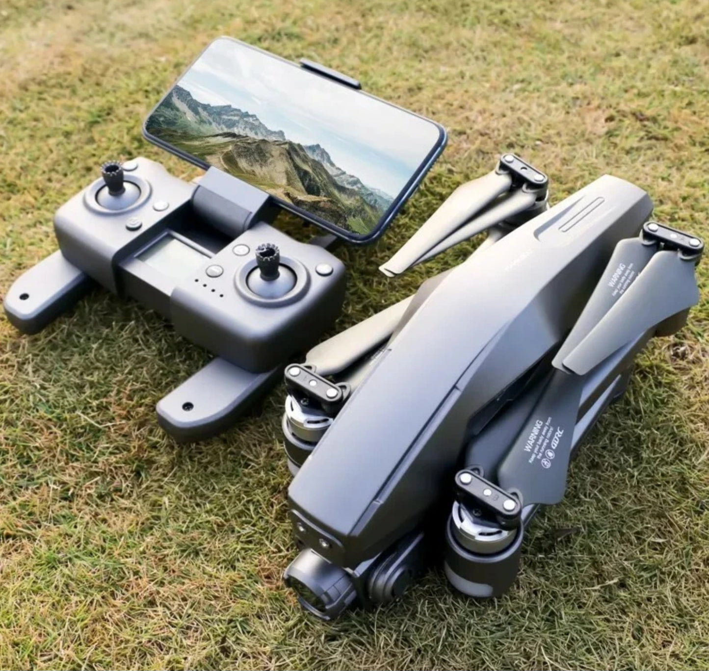 6K Drone Foldable Rechargeable GPS 5GHD Camera Drone +Batteries,Bag & 32G Card NEW