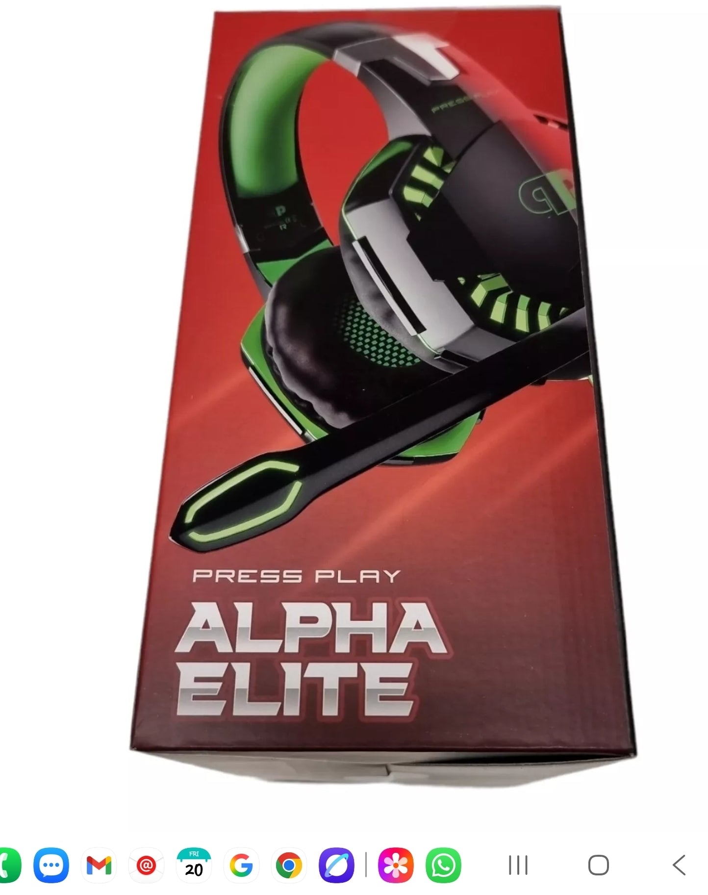 ALPHA ELITE Wired Gaming Headphone with Microphone PS5, Xbox X, PS4, PC, Nintendo etc
