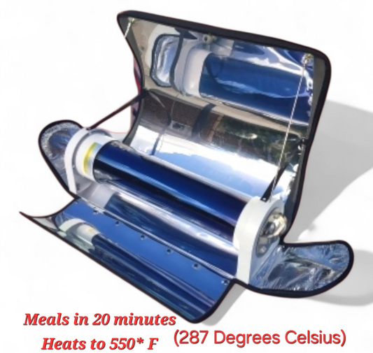 Solar Barbecue Cooker Food BBQ Camping Cooking New Model 66 cm & Portable