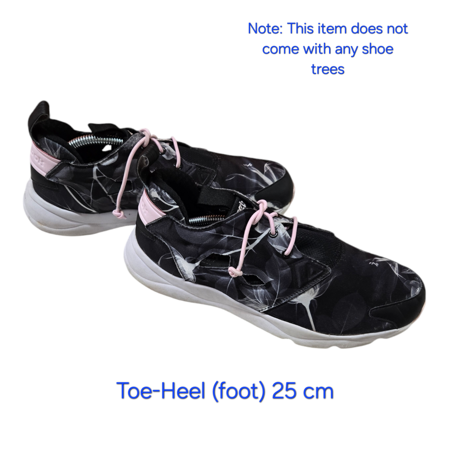 REEBOK Furylite Graphic Pink Womens Shoes Size 8 US, 5.5 UK, 38.5 EUR