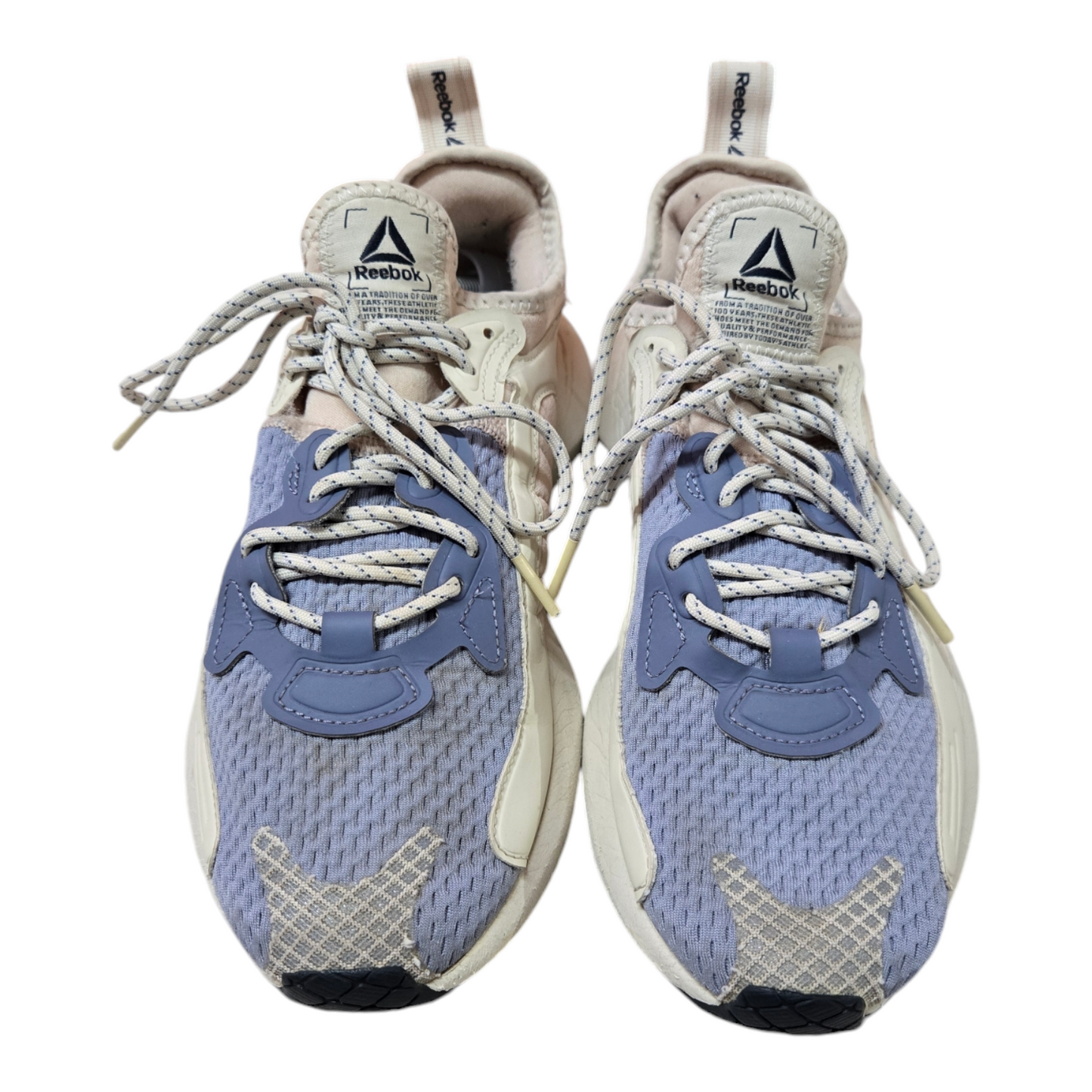 REEBOK Sole Fury 00 Womens Shoes Beige/Blue Runners Size 8 US, 5.5 UK, 38.5 EUR
