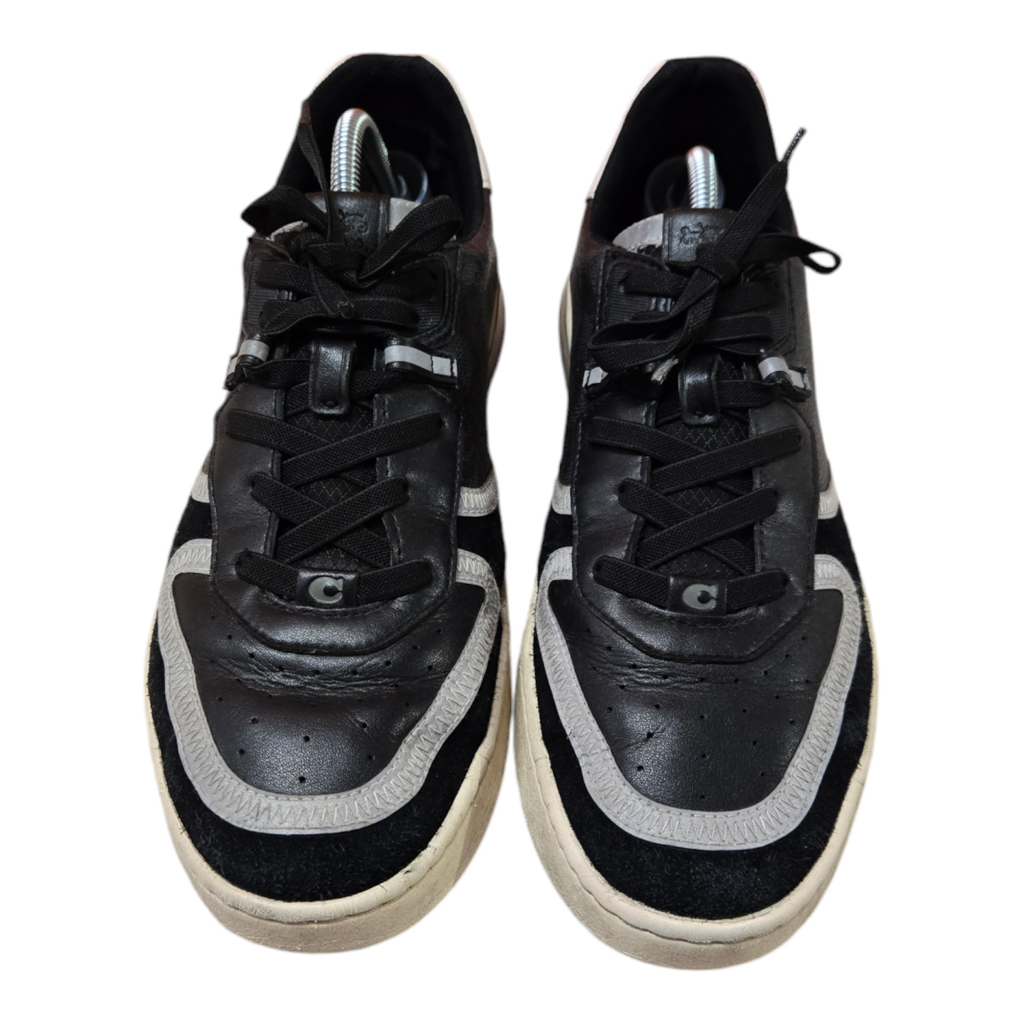 Coach Men's Signature Tech Court Trainers Charcoal/Black 11 US, 10 UK, 44.5 EUR
