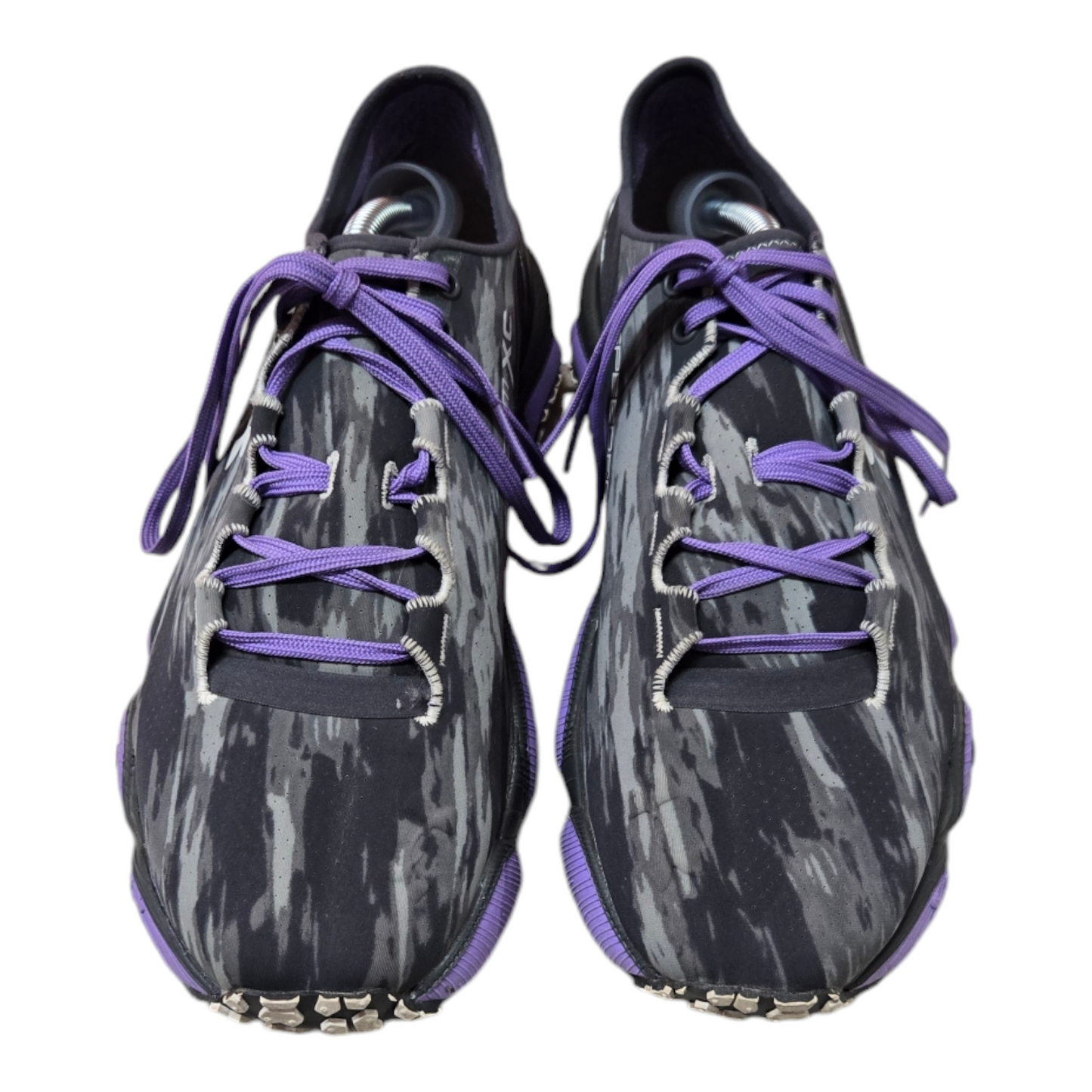 Under Armour Speedform XC Womens Shoes Grey/Purple Size 8 US, 6.5 UK, 39 EUR