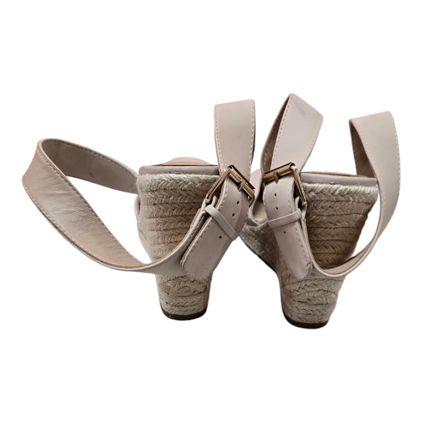 Witchery Wedge Womens Sandals Beige Shoes Size 9.5 US/AU, 7.5 UK, 40 EUR