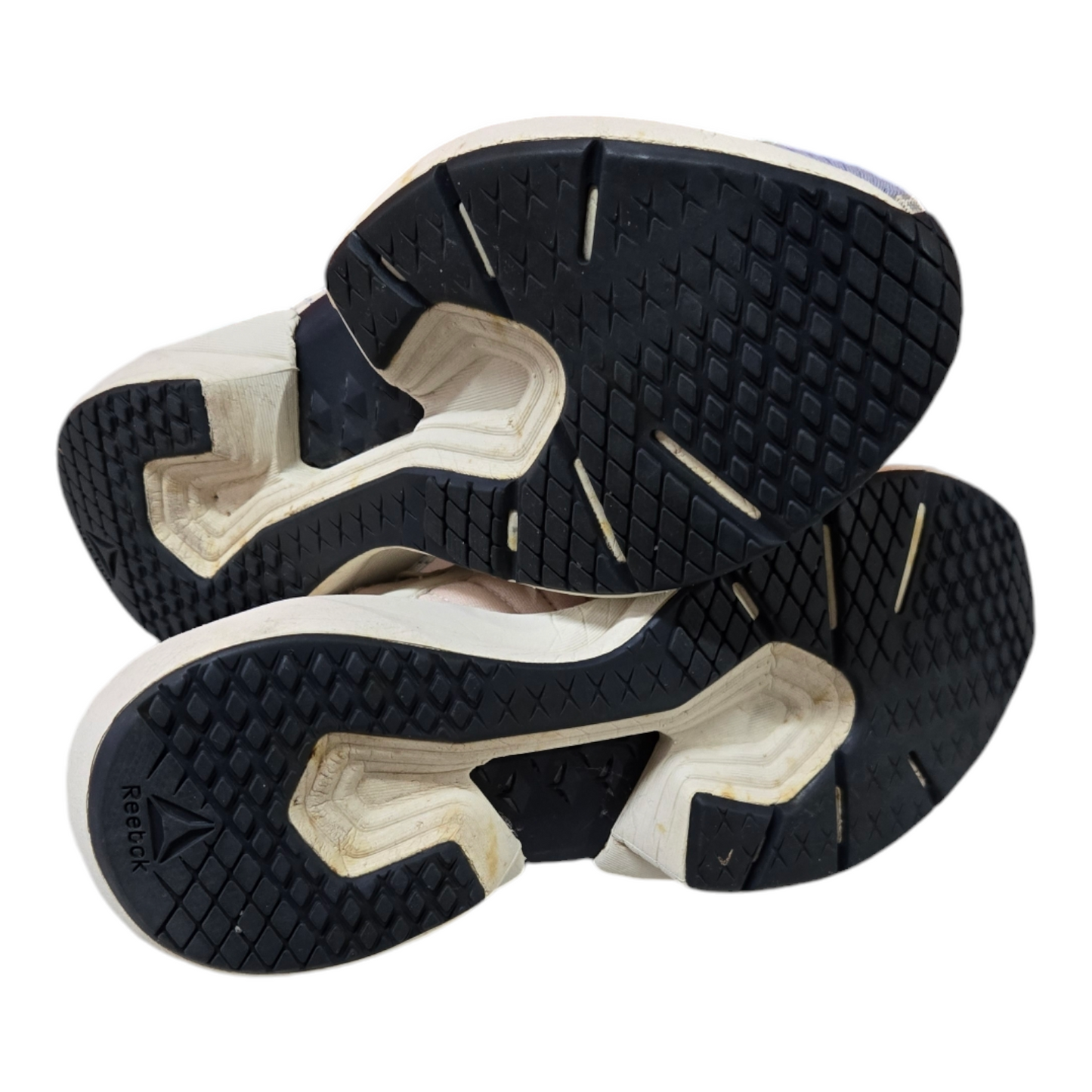 REEBOK Sole Fury 00 Womens Shoes Beige/Blue Runners Size 8 US, 5.5 UK, 38.5 EUR