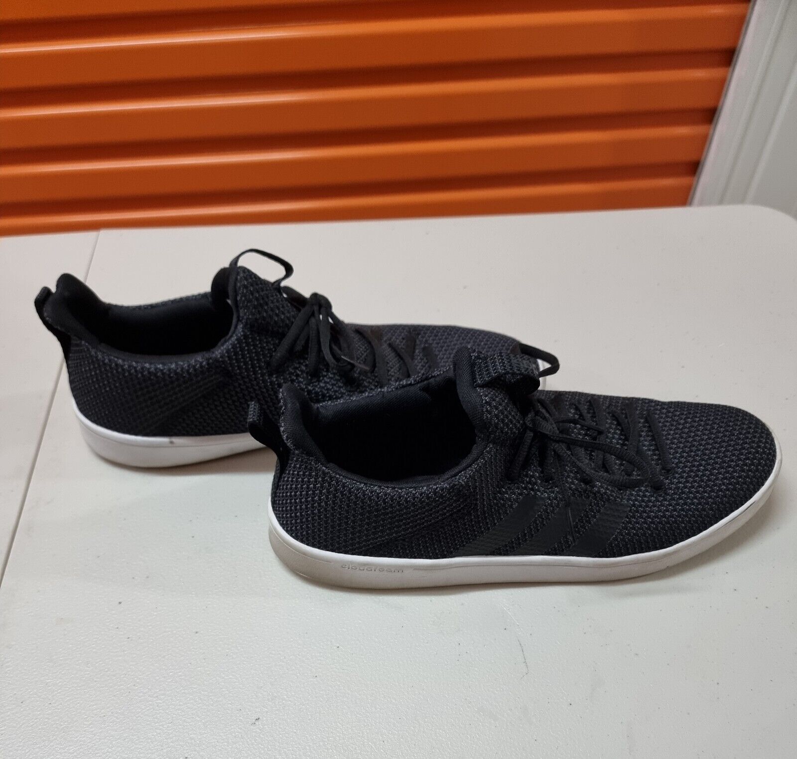 Adidas Cloudfoam Advantage Adapt Mens Shoes Black Size 11 US 10.5 UK Sea of Shoppers