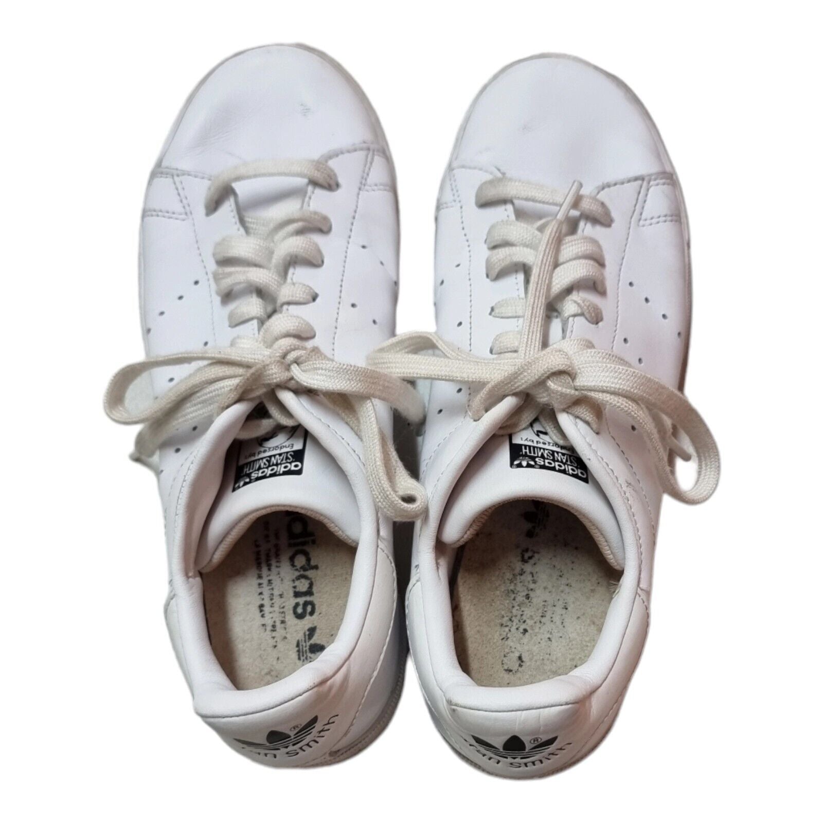 Adidas Stan Smith Mens Shoes Leather Sneakers Size 7 US 6.5 UK 40 EU Sea of Shoppers