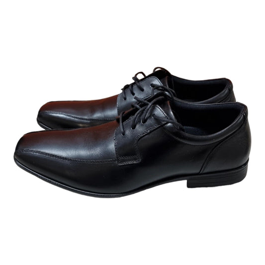 HARRISON Capital E+ Men's Shoes Leather Black Size 44.5 EUR, 11.5 US, 10.5 UK/AU