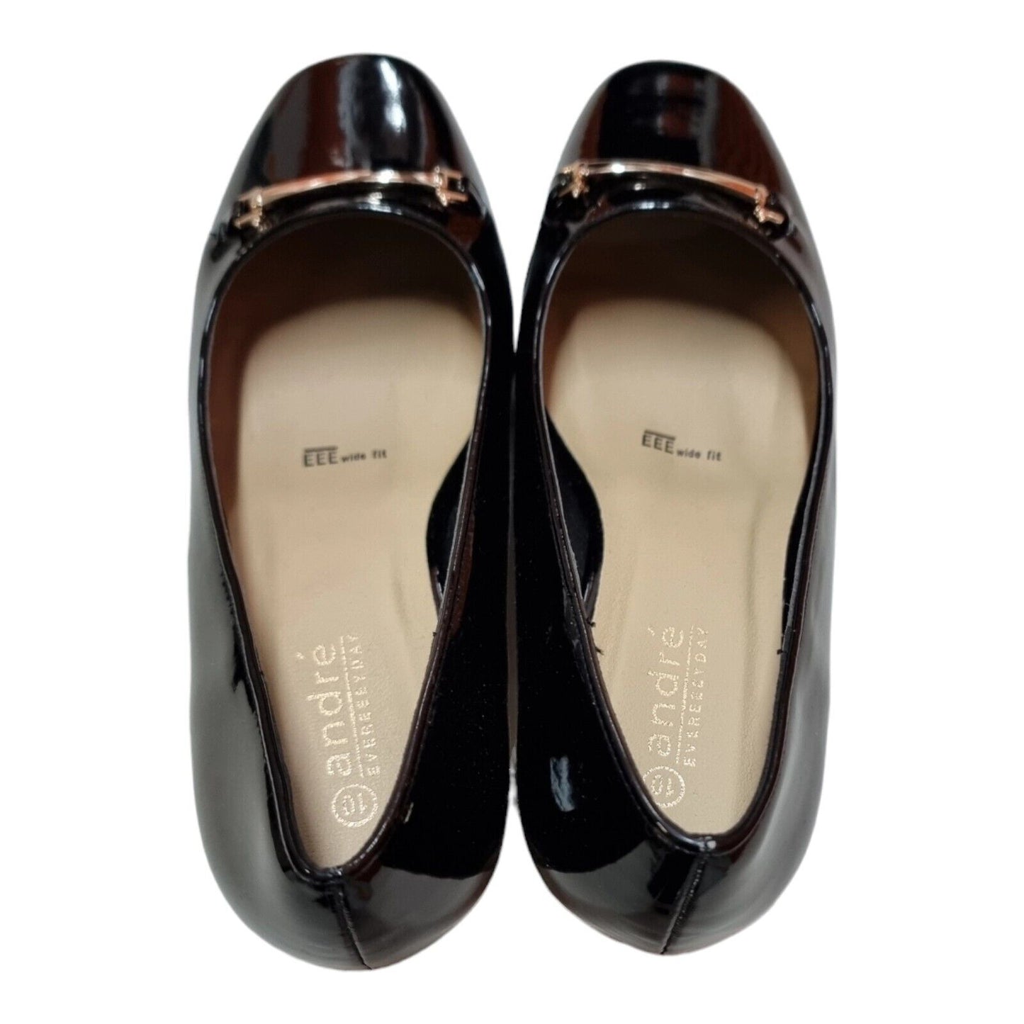 ANDRE Evereeeyday Britaneee Womens Shoes Black Patent Size 10 US - Brand New