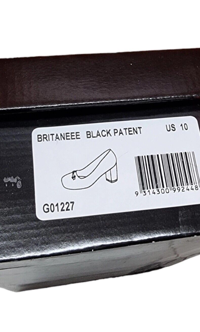 ANDRE Evereeeyday Britaneee Womens Shoes Black Patent Size 10 US - Brand New