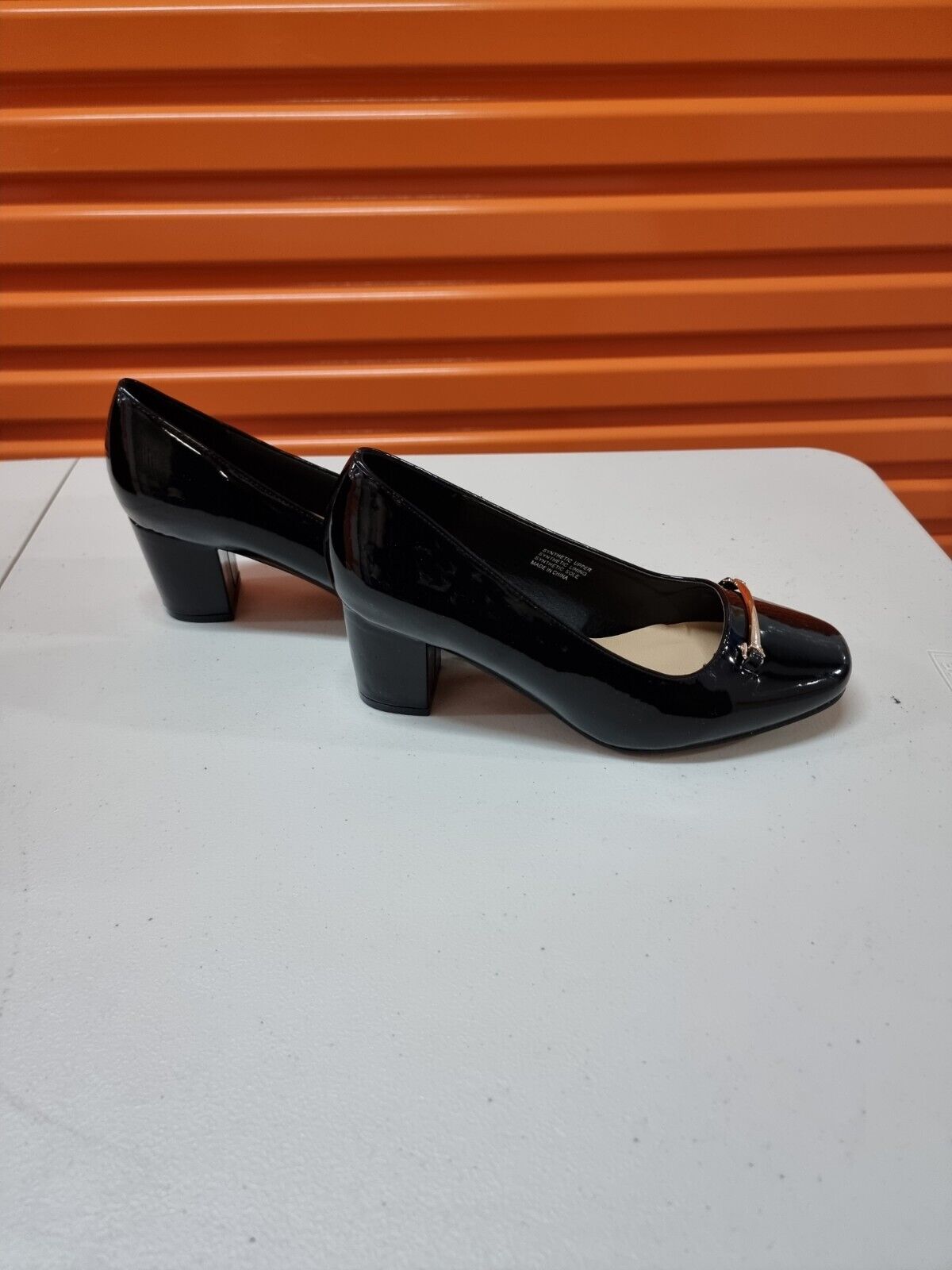 ANDRE Evereeeyday Britaneee Womens Shoes Black Patent Size 10 US - Brand New