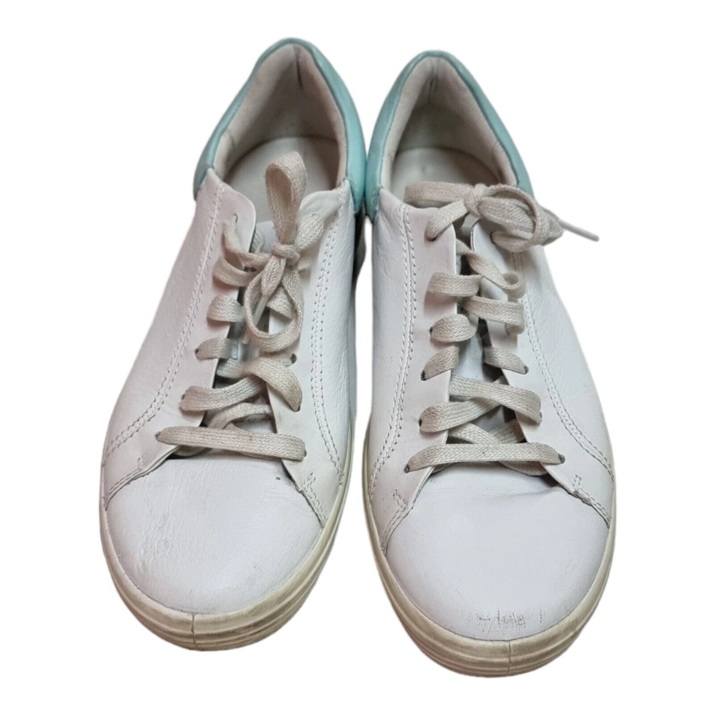 ECCO Danish Design Womens Shoes White Sneakers Size 9 US, 40 EUR, 7 UK