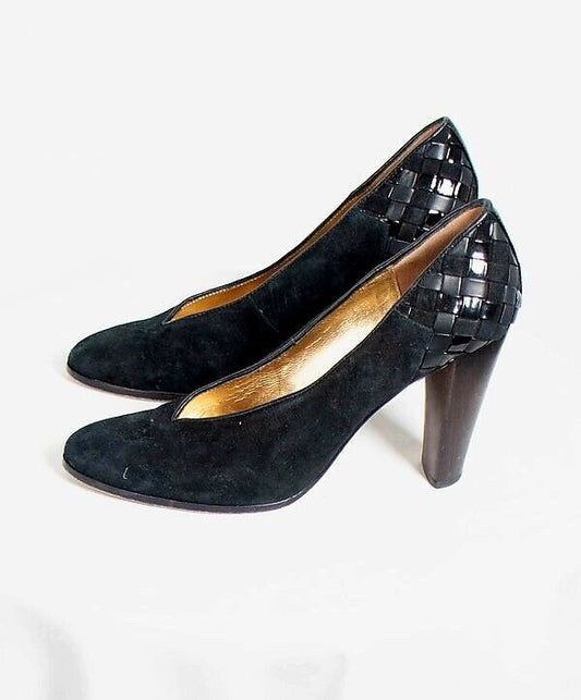 MIMCO Womens High Heel Shoes Black Leather Upper Size 41 EUR , 10 AU/US, 7.5 UK