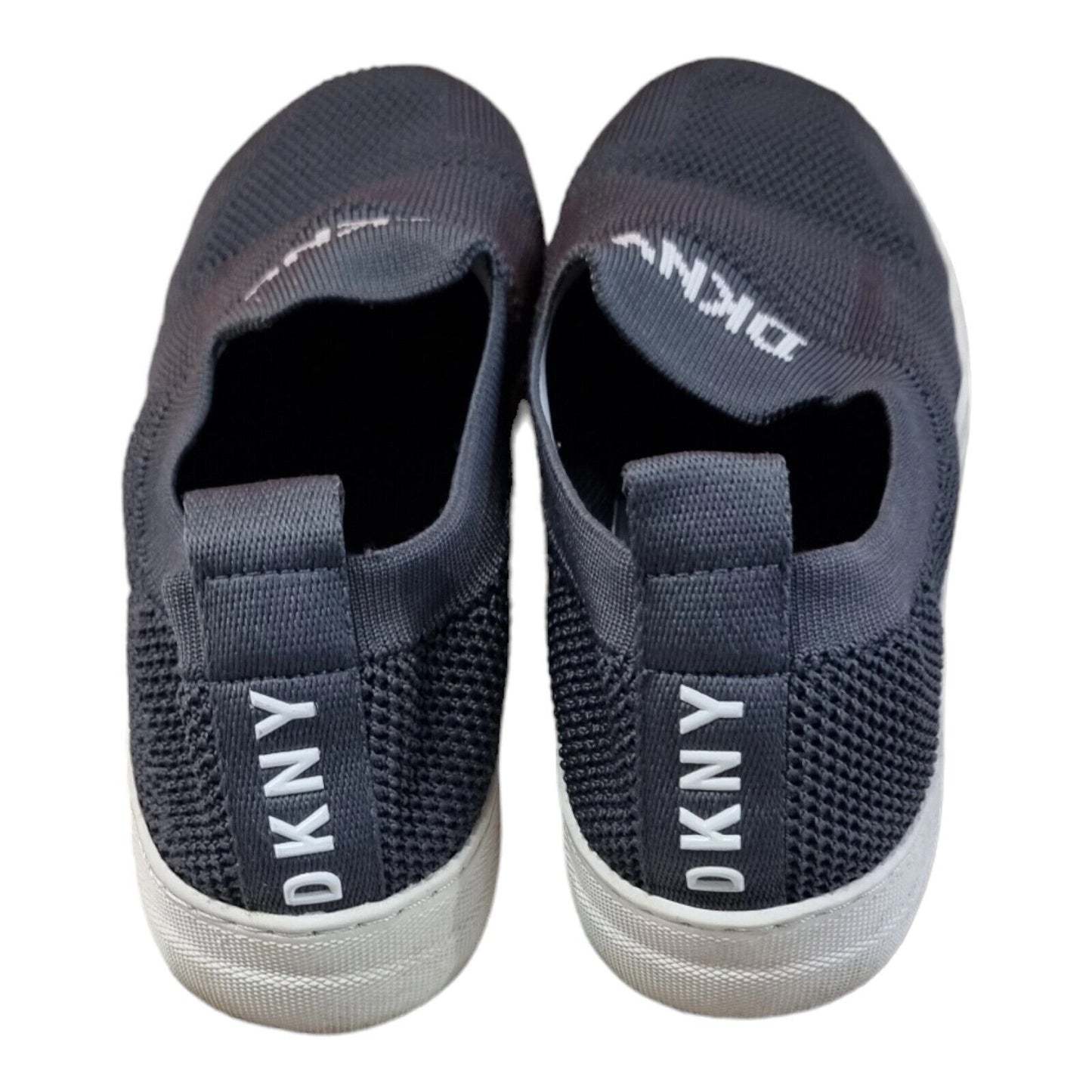 DKNY Womens Slip-on Shoes Grey Flats Size 10M US, 41M EUR, 7.5M UK- Ready To Go