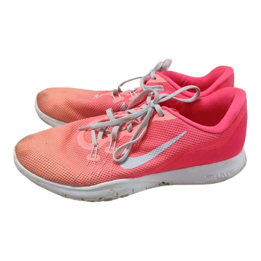 NIKE Training Flex TR 7 Womens Runners Peach/Pink Shoes Size 8.5 US, 6 UK, 40 EU