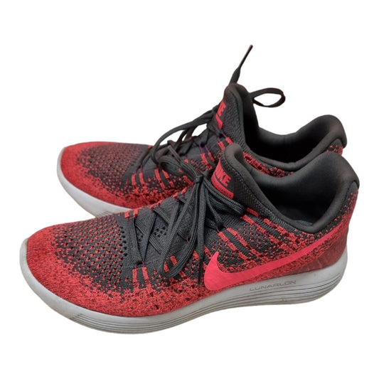 NIKE Lunarepic Flyknit 2 Womens Shoes Watermelon Red/Grey Runners Size 9.5US,41E